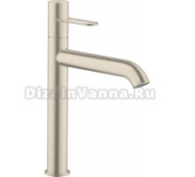 Смеситель Axor Uno 38032820 для раковины, шлифованный никель