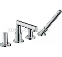 Смеситель Axor Uno 45444000 на борт ванны, хром