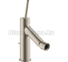 Смеситель Axor Starck 10211820 для биде, шлифованный никель