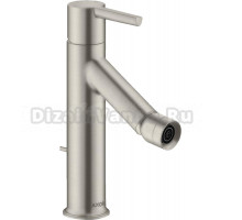 Смеситель Axor Starck 10214800 для биде, сталь