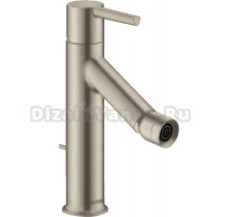 Смеситель Axor Starck 10214820 для биде, шлифованный никель