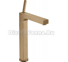 Смеситель Axor Citterio 39020140 для раковины, шлифованная бронза