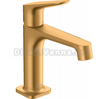 Смеситель Axor Citterio M 34010250 для раковины, шлифованное золото