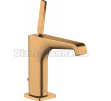 Смеситель Axor Citterio E 36100250 для раковины, шлифованное золото