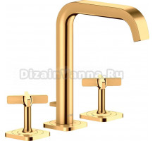 Смеситель Axor Citterio E 36108990 для раковины, полированное золото