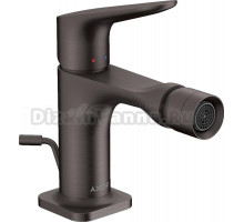 Смеситель Axor Citterio M 34210340 для биде, шлифованный чёрный хром