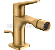 Смеситель Axor Citterio M 34210950 для биде, шлифованная медь