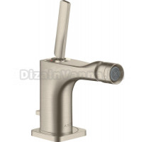 Смеситель Axor Citterio E 36120820 для биде, шлифованный никель