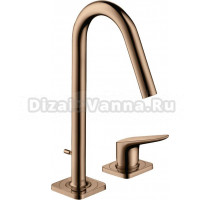 Смеситель Axor Citterio M 34132300 для раковины, полированное красное золото
