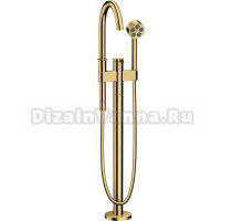 Смеситель Axor One 48440990 напольный, полированное золото
