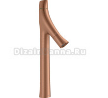 Смеситель Axor Starck Organic 12013310 для раковины, шлифованное красное золото