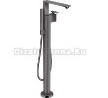 Смеситель Axor Edge 46441330 напольный, полированный черный хром