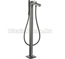 Смеситель Axor Citterio 39471330 напольный, полированный черный хром