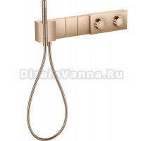 Термостат Axor Edge 46710300 для душа, полированное красное золото