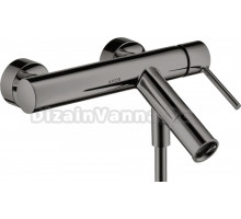 Смеситель Axor Starck 10411330 для ванны с душем, полированный черный хром