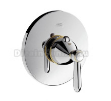 Смеситель AXOR Carlton 17720090 для душа термостатический внешняя часть хром/золото