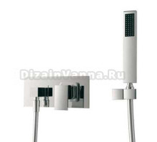 Смеситель Bandini Dive 781520NN03 для душа, хром/черный кориан