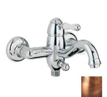 Смеситель Bandini Antico 855620JJSF для ванны/душа, медь/ручка керамическая Antico