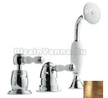 Смеситель Bandini Antico 51616400YY0SC для душа, бронза/ручка керамическая Antico