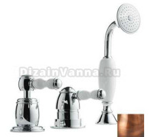 Смеситель Bandini Antico 5166400JJ0SC для душа, медь/ручка керамическая Antico