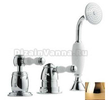Смеситель Bandini Antico 5166400KK0SC для душа, золото/ручка керамическая Antico