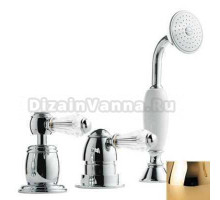 Смеситель Bandini Antico 5168400KK0SC для душа, золото/ручка Swarowski Antico