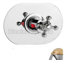 Смеситель Bandini Antico 824920KO06PO для душа, хром-золото