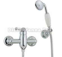 Смеситель Bandini Antico 8588200000 для душа, хром/ручка Swarowski Antico