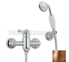 Смеситель Bandini Antico 858620JJ00 для душа, медь/ручка керамическая Antico