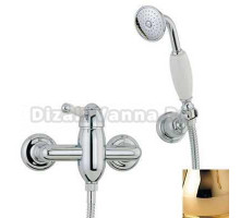 Смеситель Bandini Antico 858620KK00 для душа, золото/ручка керамическая Antico