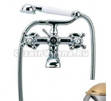 Смеситель Bandini Classic 603920KO21 для ванны/душа, хром-золото