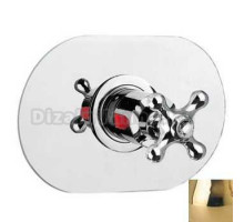 Смеситель Bandini Antica 824920KK06PO для душа, золото