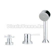 Смеситель Bandini Giob 416340SS45SC для душа, хром матовый/цилиндрическая ручка