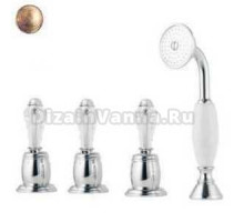 Смеситель Bandini Antica 616840YY06SC для душа, бронза