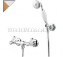 Смеситель Bandini Antica 568820KO06 для душа, хром/золото