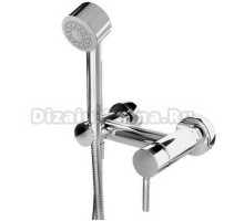 Смеситель Bandini Giob 468320SS45 для душа, матовый хром/цилиндрическая ручка