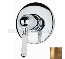 Смеситель Bandini Antico 854620YY00 для душа, ручка керамическая Antico, бронза