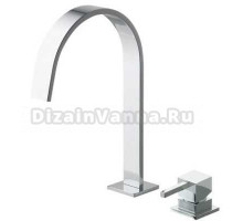 Смеситель Bandini Ice Cube 2 750920SN05 для раковины, матовый никель/ручка без вставки