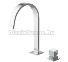Смеситель Bandini Ice Cube 2 750920PN04 для раковины, никель/ручка без вставки