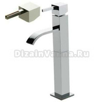 Смеситель Bandini Ice Cube 2 7503200005LT для раковины, хром/ручка тик