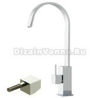 Смеситель Bandini Ice Cube 2 7502200005LT для раковины, хром/ручка тик