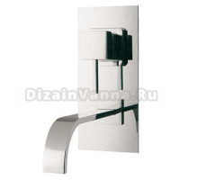 Смеситель Bandini Ice Cube 2 751220PN05 для раковины, никель/ручка без вставки