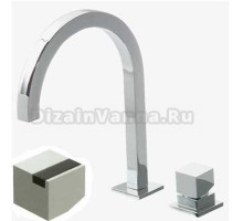 Смеситель Bandini Ice Cube 7507200001LW для раковины, хром/ручка венге