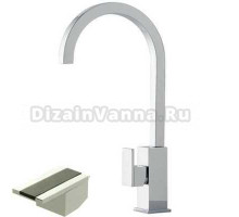 Смеситель Bandini Ice Cube 7502200002LW для раковины, хром/ручка венге
