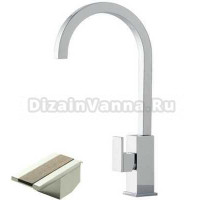 Смеситель Bandini Ice Cube 7502200002LT для раковины, хром/ручка тик