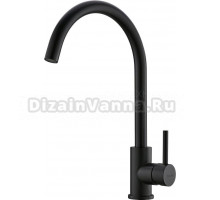 Смеситель BelBagno BB-LAM03-2-IN-NERO для кухонной мойки, черный