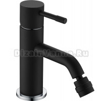 Смеситель Boheme Uno 466-BCR для биде, black chrome Смеситель Boheme Uno 466-BCR для биде, black chrome