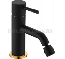 Смеситель Boheme Uno 466-BG для биде, black gold Смеситель Boheme Uno 466-BG для биде, black gold
