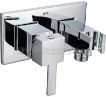 Смеситель Cezares CZR-DA6-01 С ВНУТРЕННЕЙ ЧАСТЬЮ, для гигиенического душа, хром