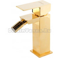 Смеситель Cezares Unika BSM1-03/24 золото, для биде